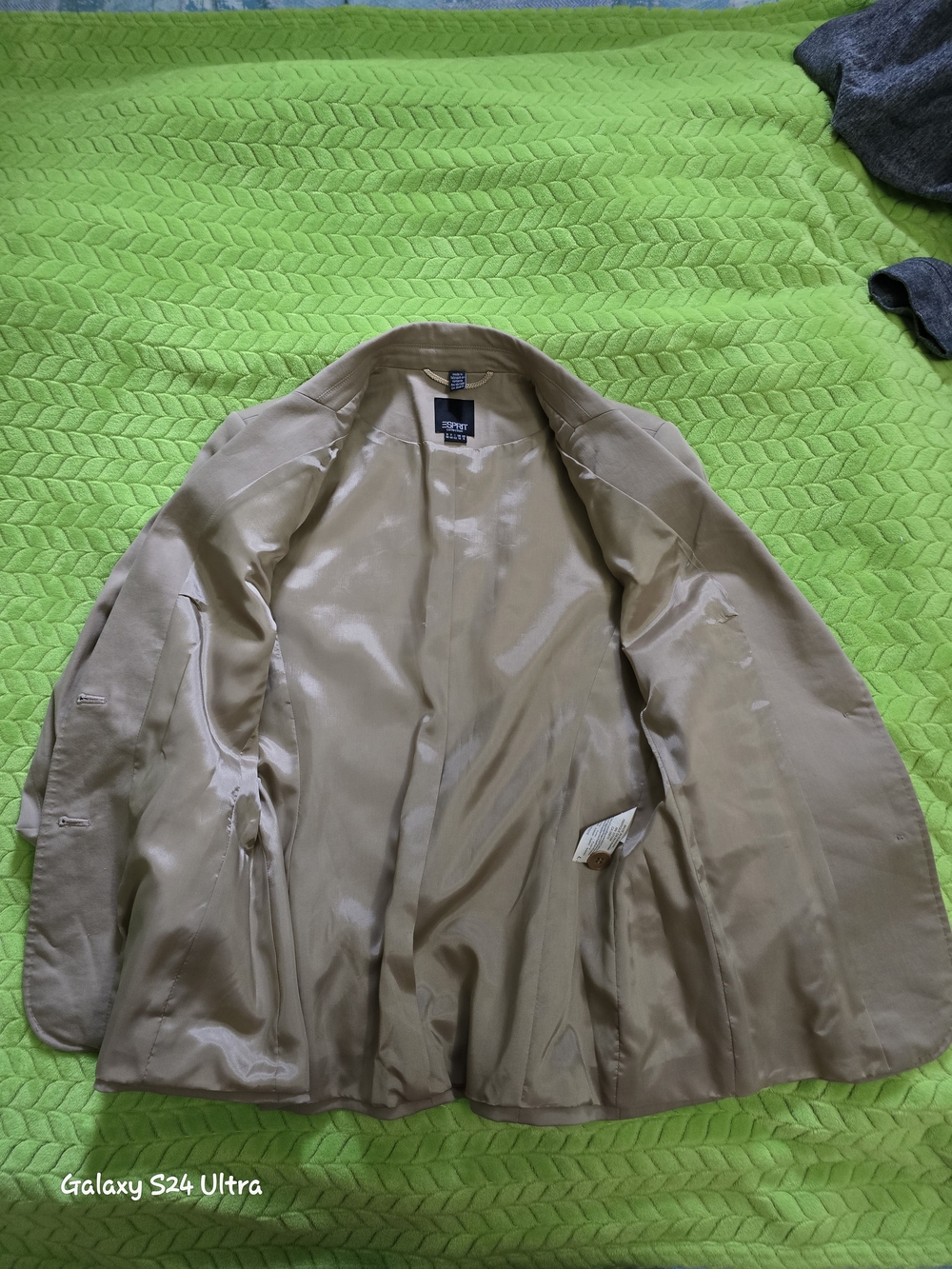 Esprit Women's Tan Tailored Blazer Jacket - Picture 4 of 7